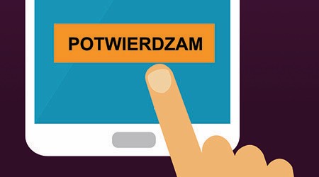 Potwierdź udział